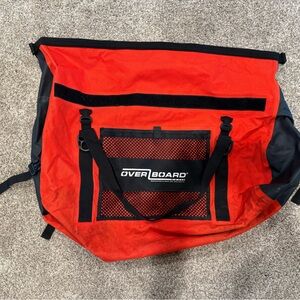 Waterproof Bag - Black and Orange